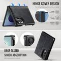 Samsung Galaxy Z Fold8 Caseme C49 2-in-1 irrotettava lompakkokotelo - MagSafe-yhteensopiva, RFID - Musta