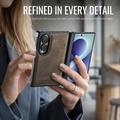 Samsung Galaxy Z Fold8 Caseme C49 2-in-1 irrotettava lompakkokotelo - MagSafe-yhteensopiva, RFID - Kahvi
