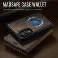 Samsung Galaxy Z Fold8 Caseme C49 2-in-1 irrotettava lompakkokotelo - MagSafe-yhteensopiva, RFID - Kahvi