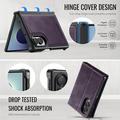 Samsung Galaxy Z Fold8 Caseme C49 2-in-1 irrotettava lompakkokotelo - MagSafe-yhteensopiva, RFID - violetti