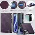 Samsung Galaxy Z Fold8 Caseme C49 2-in-1 irrotettava lompakkokotelo - MagSafe-yhteensopiva, RFID - violetti