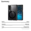 Samsung Galaxy Z Fold8 Dux Ducis Aimo Hybridikotelo - yhteensopiva MagSafen - Musta