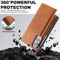 Samsung Galaxy Z Fold8 -magneettikotelo korttitaskulla - ruskea
