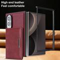 Samsung Galaxy Z Fold8 -magneettikotelo korttitaskulla - punainen