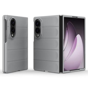 Samsung Galaxy Z Fold8 Rugged TPU Suojakuori - Vaaleanharmaa