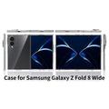 Samsung Galaxy Z Fold8 Naarmunkestävä Hybridikotelo - Läpinäkyvä