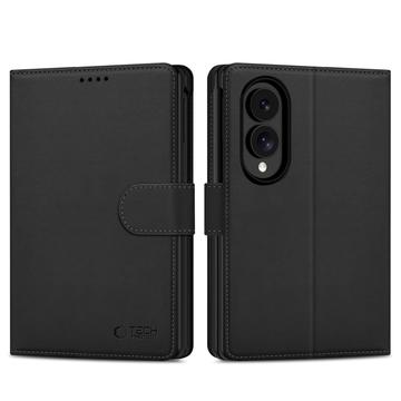 Samsung Galaxy Z Fold8 Tech-Protect lompakkokotelo magneetilla ja jalustalla - Musta