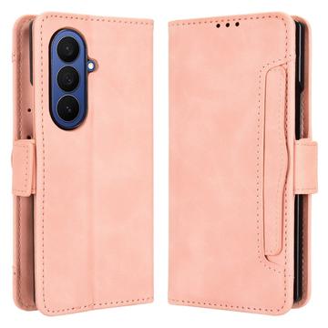 Samsung Galaxy Z Fold8 Ultra -kortinhaltijan lompakkokotelo - vaaleanpunainen