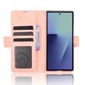 Samsung Galaxy Z Fold8 Ultra -kortinhaltijan lompakkokotelo - vaaleanpunainen