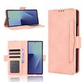 Samsung Galaxy Z Fold8 Ultra -kortinhaltijan lompakkokotelo - vaaleanpunainen