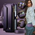 Samsung Galaxy Z Fold8 Ultra CaseMe C36 RFID-suojattu lompakkokotelo - Violetti