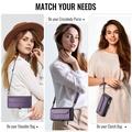 Samsung Galaxy Z Fold8 Ultra CaseMe C36 RFID-suojattu lompakkokotelo - Violetti