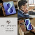 Samsung Galaxy Z Fold8 Ultra Caseme 013 Sarja Lompakkokotelo - Ruskea