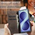 Samsung Galaxy Z Fold8 Ultra Caseme 013 Sarja Lompakkokotelo - Kahvi