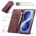 Samsung Galaxy Z Fold8 Ultra Caseme 013 Sarja Lompakkokotelo - Punainen