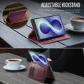 Samsung Galaxy Z Fold8 Ultra Caseme 033 vasikka tekstuuri lompakko tapauksessa RFID-sulku - punainen