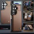 Samsung Galaxy Z Fold8 Ultra Caseme C22 -kotelo, RFID-korttilompakko - ruskea
