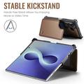 Samsung Galaxy Z Fold8 Ultra Caseme C22 -kotelo, RFID-korttilompakko - ruskea