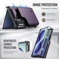 Samsung Galaxy Z Fold8 Ultra Caseme C22 -kotelo, RFID-korttilompakko - violetti
