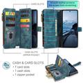 Samsung Galaxy Z Fold8 Ultra Caseme C30 Monitoiminen Lompakkokotelo - Sininen