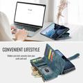 Samsung Galaxy Z Fold8 Ultra Caseme C30 Monitoiminen Lompakkokotelo - Sininen