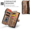 Samsung Galaxy Z Fold8 Ultra Caseme C30 Monitoiminen Lompakkokotelo - Ruskea