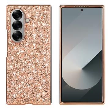 Samsung Galaxy Z Fold8 Ultra Glitter Series Hybridikotelo - Ruusukulta