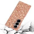 Samsung Galaxy Z Fold8 Ultra Glitter Series Hybridikotelo - Ruusukulta
