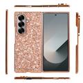 Samsung Galaxy Z Fold8 Ultra Glitter Series Hybridikotelo - Ruusukulta