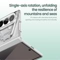 Samsung Galaxy Z Fold8 Ultra Nillkin IceBlade Prop Magneettinen kotelo - MagSafe-yhteensopiva, liukulinssi kansi - Harmaa