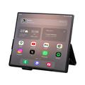 Samsung Galaxy Z Fold8 Ultra Qialino Classic Lompakkomallinen Nahkakotelo - Musta