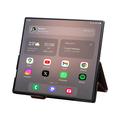 Samsung Galaxy Z Fold8 Ultra Qialino Classic Lompakkomallinen Nahkakotelo - Tummanruskea