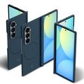 Samsung Galaxy Z Fold8 Ultra Spigen AirSkin Aramid Mag MagSafe -kotelo - Tummansininen