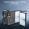 Samsung Galaxy Z Fold8 UltraGuard Matte MagSafe Kotelo - Musta