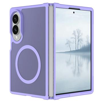 Samsung Galaxy Z Fold8 UltraGuard Matte MagSafe Kotelo - Tumman violetti