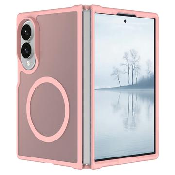 Samsung Galaxy Z Fold8 UltraGuard Matte MagSafe Kotelo - vaaleanpunainen