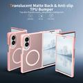 Samsung Galaxy Z Fold8 UltraGuard Matte MagSafe Kotelo - vaaleanpunainen