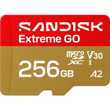 SanDisk Extreme GO microSDXC -muistikortti SDSQXGN-256G-GN6MN
