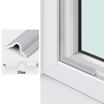 Itseliimautuva oven ja ikkunan tiivistysnauha / tuulenpitäjä - 5m - harmaa