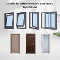 Itseliimautuva oven ja ikkunan tiivistysnauha / tuulenpitäjä - 5m - harmaa
