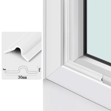 Itseliimautuva oven ja ikkunan tiivistysnauha / tuulenpitäjä - 5m - valkoinen