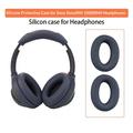 Silikoni suojaava korvatyynyn suojukset Sony WH-1000XM3/WH-1000XM4 On-Ear kuulokkeet - tummansininen