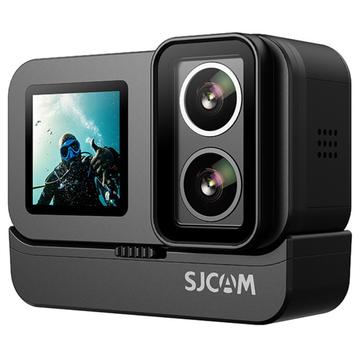 Sjcam SJ20 kaksoisobjektiivinen vedenpitävä urheilukamera - 4K 30 FPS - musta