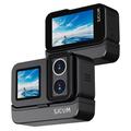 Sjcam SJ20 kaksoisobjektiivinen vedenpitävä urheilukamera - 4K 30 FPS - musta