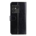 Sony Xperia 1 VIII Lompakkokotelo jalustalla - musta