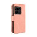 Sony Xperia 1 VIII -kortinhaltijan lompakkokotelo - vaaleanpunainen