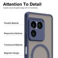 Sony Xperia 1 VIII UltraGuard Matte MagSafe Kotelo - Tumman sininen