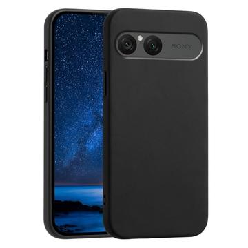Sony Xperia 10 VIII Liukumaton TPU-kotelo - musta