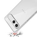 Sony Xperia 10 VIII Liukumaton TPU-kotelo - Läpinäkyvä