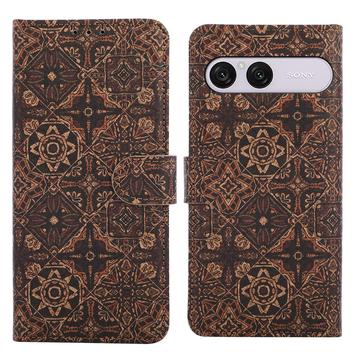 Sony Xperia 10 VIII Bohemian lompakkokotelo - Tähtitaivas
